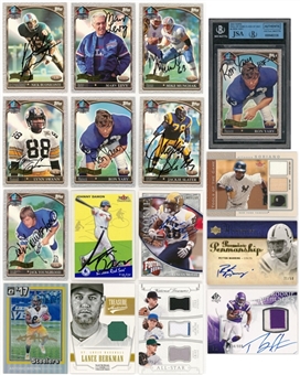 2000s-2010s Topps and Assorted Brands Multi-Sports Modern Cards Collection (90+) Including Signed Cards (33)